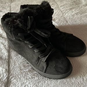 fugly black boots